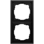 GIRA - Abdeckrahmen 2f Gira F300 Schwarz m(lack.)