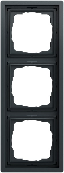 GIRA - Abdeckrahmen 3f Gira F100 Anthrazit(lack.)