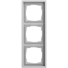 GIRA - Abdeckrahmen 3f Gira F100 Grau m(lack.)