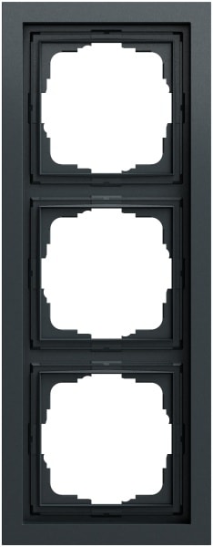 GIRA - Abdeckrahmen 3f Gira F200 Anthrazit(lack.)