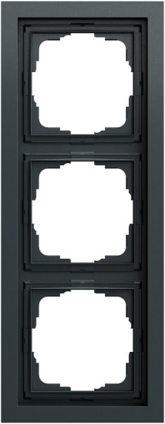 GIRA - Abdeckrahmen 3f flach Gira F200 Anthrazit(lack.)