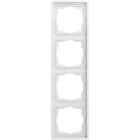 GIRA - Abdeckrahmen 4f Gira F300 Reinweiß