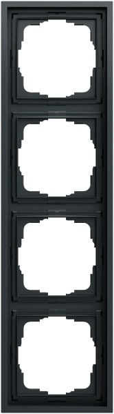 GIRA - Abdeckrahmen 4f Gira F300 Anthrazit(lack.)