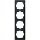 GIRA - Abdeckrahmen 4f Gira F300 Anthrazit(lack.)