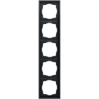 GIRA - Abdeckrahmen 5f Gira F300 Anthrazit(lack.)