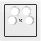 GIRA - Zentralpl. 4f System 70 Reinweiß