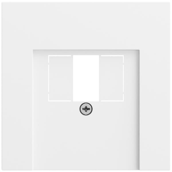 GIRA - Abd. TAE USB System 70 Reinweiß m(lack.)