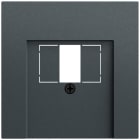 GIRA - Abd. TAE USB System 70 Anthrazit(lack.)
