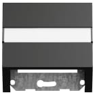 GIRA - Datenhaube Tragring + BSF System 70 Schwarz m(lack.)