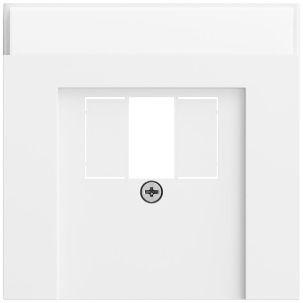 GIRA - Abd. BSF TAE USB System 70 Reinweiß m(lack.)
