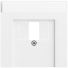 GIRA - Abd. BSF TAE USB System 70 Reinweiß m(lack.)