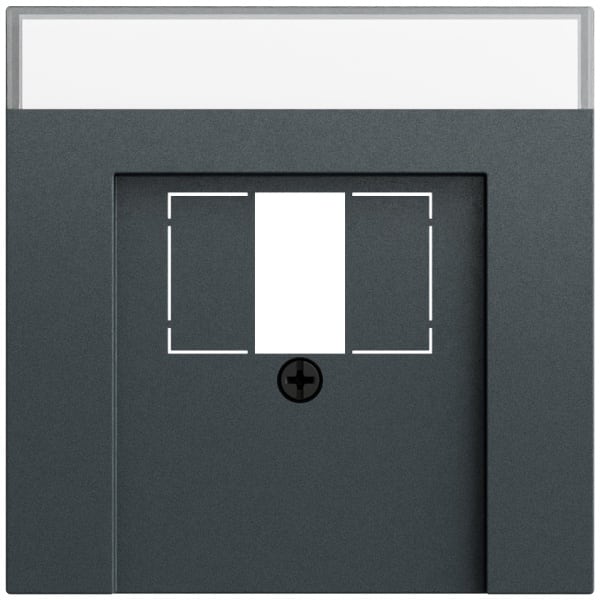 GIRA - Abd. BSF TAE USB System 70 Anthrazit(lack.)