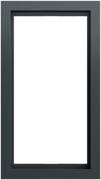 GIRA - Abdeckrahmen 2f o.M. Gira F200 Anthrazit(lack.)