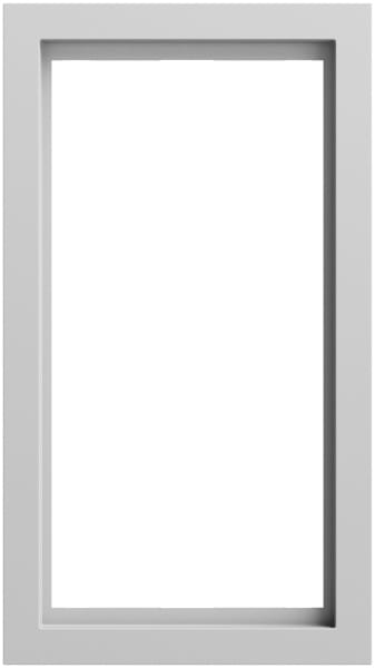 GIRA - Abdeckrahmen 2f o.M. Gira F200 Grau m(lack.)