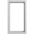 GIRA - Abdeckrahmen 2f o.M. Gira F200 Grau m(lack.)