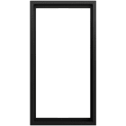 GIRA - Abdeckrahmen 2f o.M. Gira F300 Schwarz m(lack.)