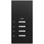 GIRA - Wohnungsstation AP System 70 Schwarz m(lack.)