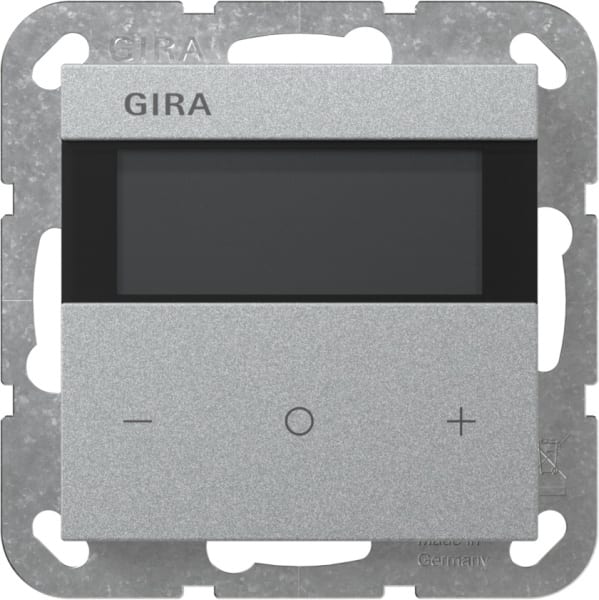 GIRA - Raumklimasensor Standard KNX System 55 F Alu