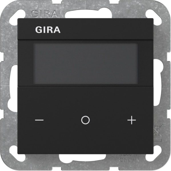 GIRA - Raumklimasensor Komfort KNX System 55 Schwarz m