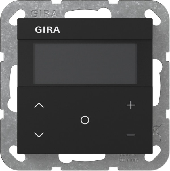 GIRA - Raumklimasensor HLK Standard KNX System 55 Schwarz m
