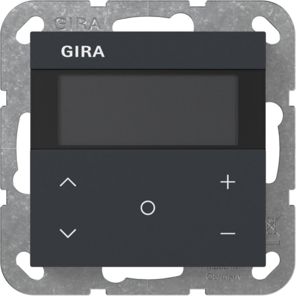 GIRA - Raumklimasensor HLK Standard KNX System 55 Anthrazit