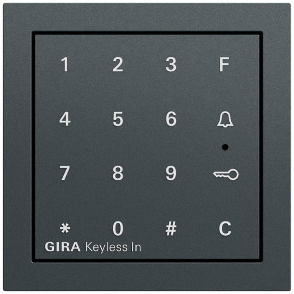 GIRA - Gira Keyless In Codetastaturmodul System 70 Anthrazit(lack.)