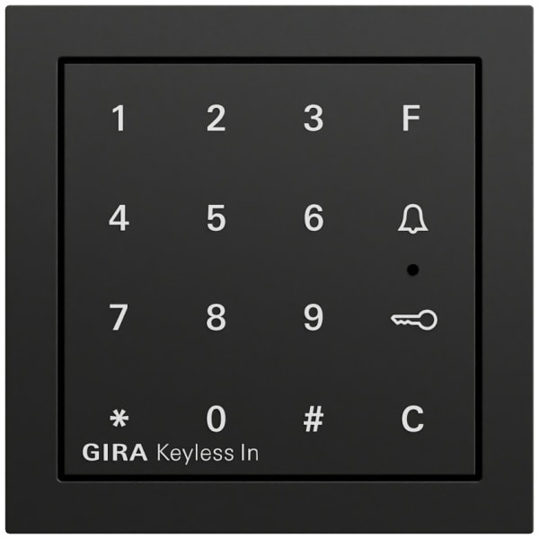 GIRA - Gira Keyless In Codetastaturmodul System 70 Schwarz m(lack.)