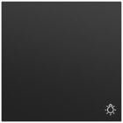 GIRA - Wippe Symb. Licht System 70 Schwarz m(lack.)