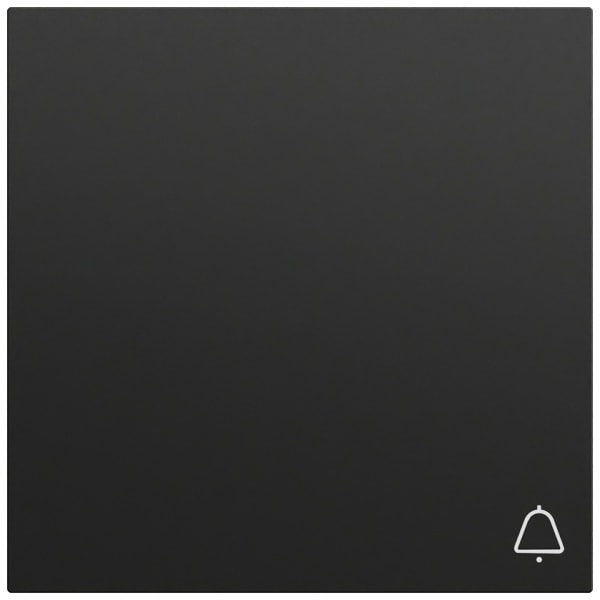 GIRA - Wippe Symb. Klingel System 70 Schwarz m(lack.)