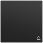 GIRA - Wippe Symb. Klingel System 70 Schwarz m(lack.)