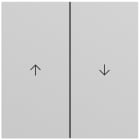 GIRA - Wippe 2f Pfeil System 70 Grau m(lack.)