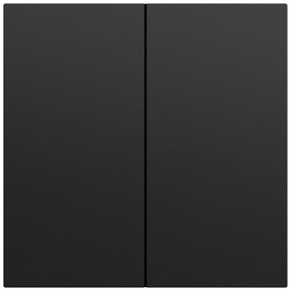 GIRA - Wippe 2f System 70 Schwarz m(lack.)