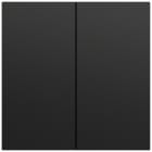 GIRA - Wippe 2f System 70 Schwarz m(lack.)