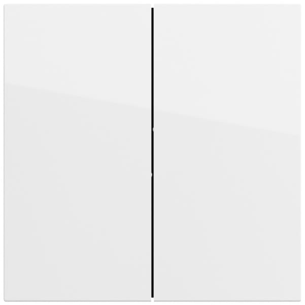 GIRA - Wippe 2f gerade System 70 Reinweiß