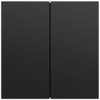 GIRA - Wippe 2f gerade System 70 Schwarz m(lack.)