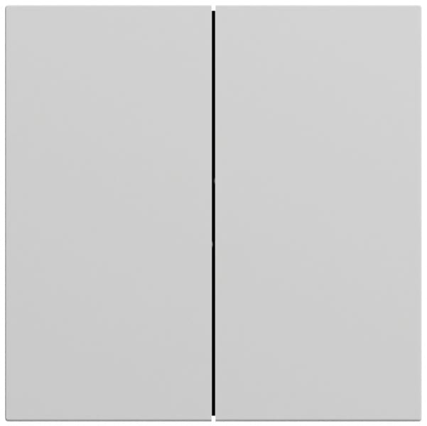 GIRA - Wippe 2f gerade System 70 Grau m(lack.)
