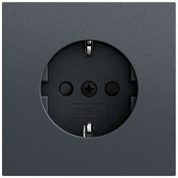 GIRA - SCHUKO-Steckd. SP SRK System 70 Anthrazit(lack.)