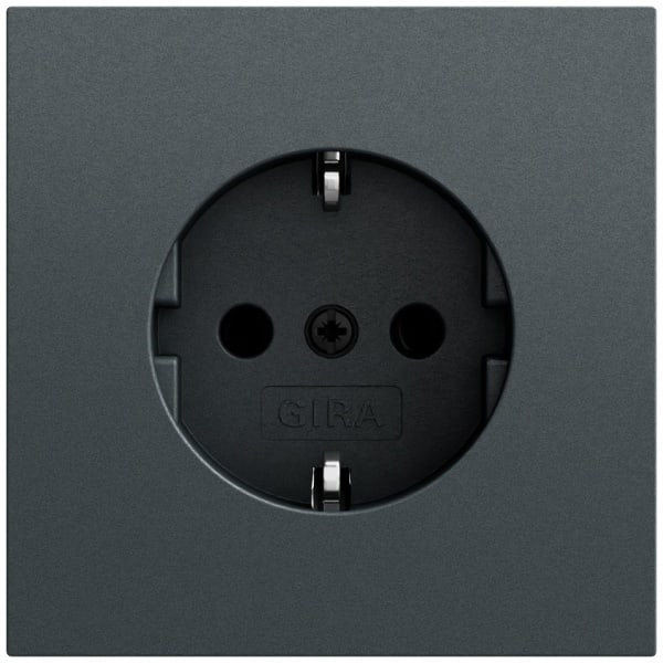 GIRA - SCHUKO-Steckd. System 70 Anthrazit(lack.)