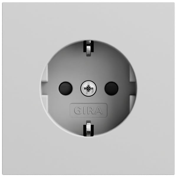 GIRA - SCHUKO-Steckd. SP System 70 Grau m(lack.)