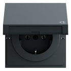 GIRA - SCHUKO-Steckd. KD System 70 Anthrazit(lack.)