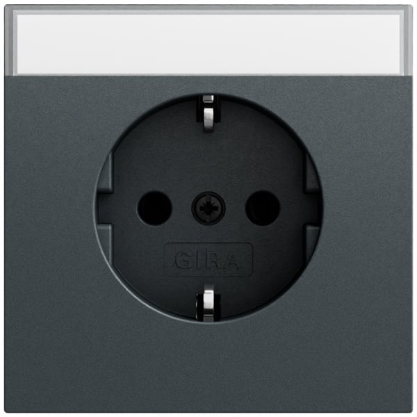 GIRA - SCHUKO-Steckd. BSF System 70 Anthrazit(lack.)
