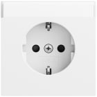 GIRA - SCHUKO-Steckd. BSF + SP System 70 Reinweiß m(lack.)