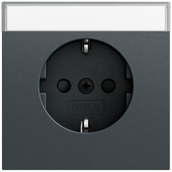 GIRA - SCHUKO-Steckd. BSF + SP System 70 Anthrazit(lack.)