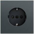 GIRA - SCHUKO-Steckd. SP o.Kr. System 70 Anthrazit(lack.)
