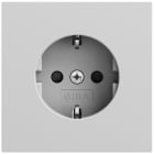 GIRA - SCHUKO-Steckd. SP o.Kr. System 70 Grau m(lack.)