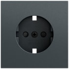 GIRA - EZ-TL: Abd. SCHUKO-Steckd. SP System 70 Anthrazit(lack.)