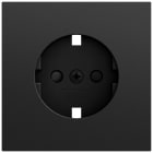 GIRA - EZ-TL: Abd. SCHUKO-Steckd. SP System 70 Schwarz m(lack.)
