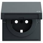 GIRA - EZ-TL: Abd. SCHUKO-Steckd. KD System 70 Anthrazit(lack.)
