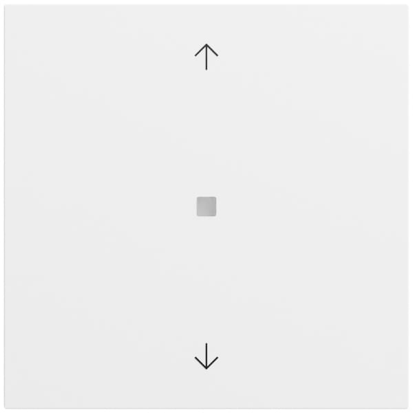 GIRA - RF Multi Bedienaufs. 1f Pfeile KNX System 70 Reinweiß m(lack.)