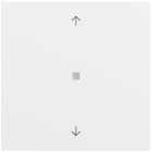 GIRA - RF Multi Bedienaufs. 1f Pfeile KNX System 70 Reinweiß m(lack.)